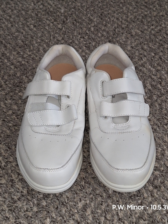 Men\'s Classic White Velcro Sneakers main image 8